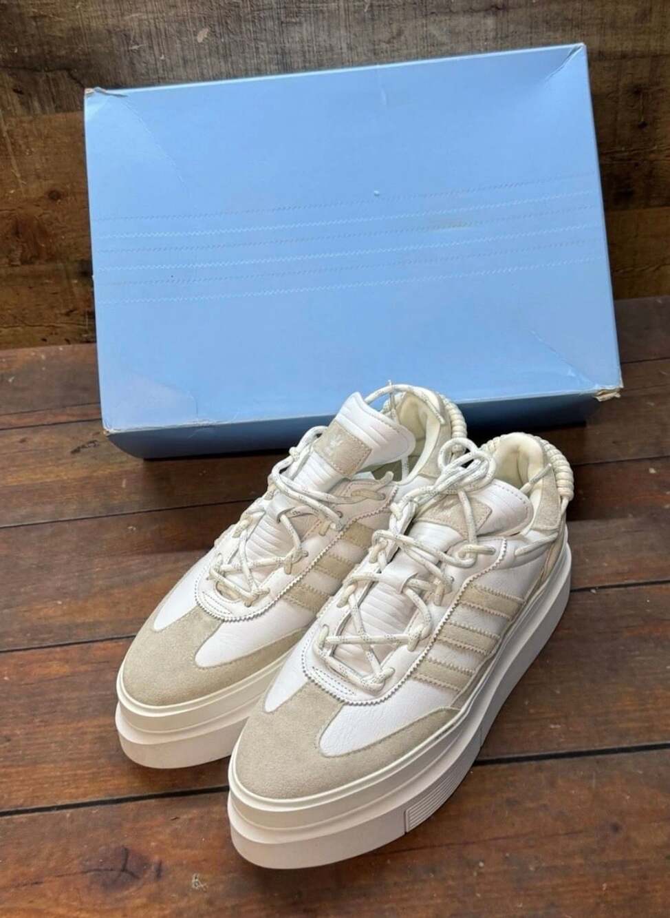 Adidas Ivy Park Super Super Sleek 72 Size 11 White GX2769 Sneakers